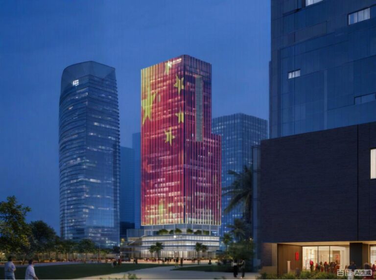 Pazhou Haihao International Tower Floodlighting