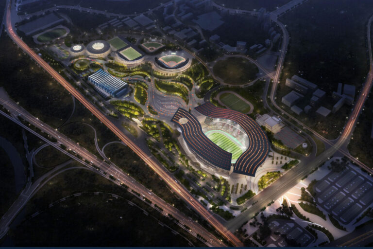 Guangdong Olympic Sports Center Upgrade Lighting